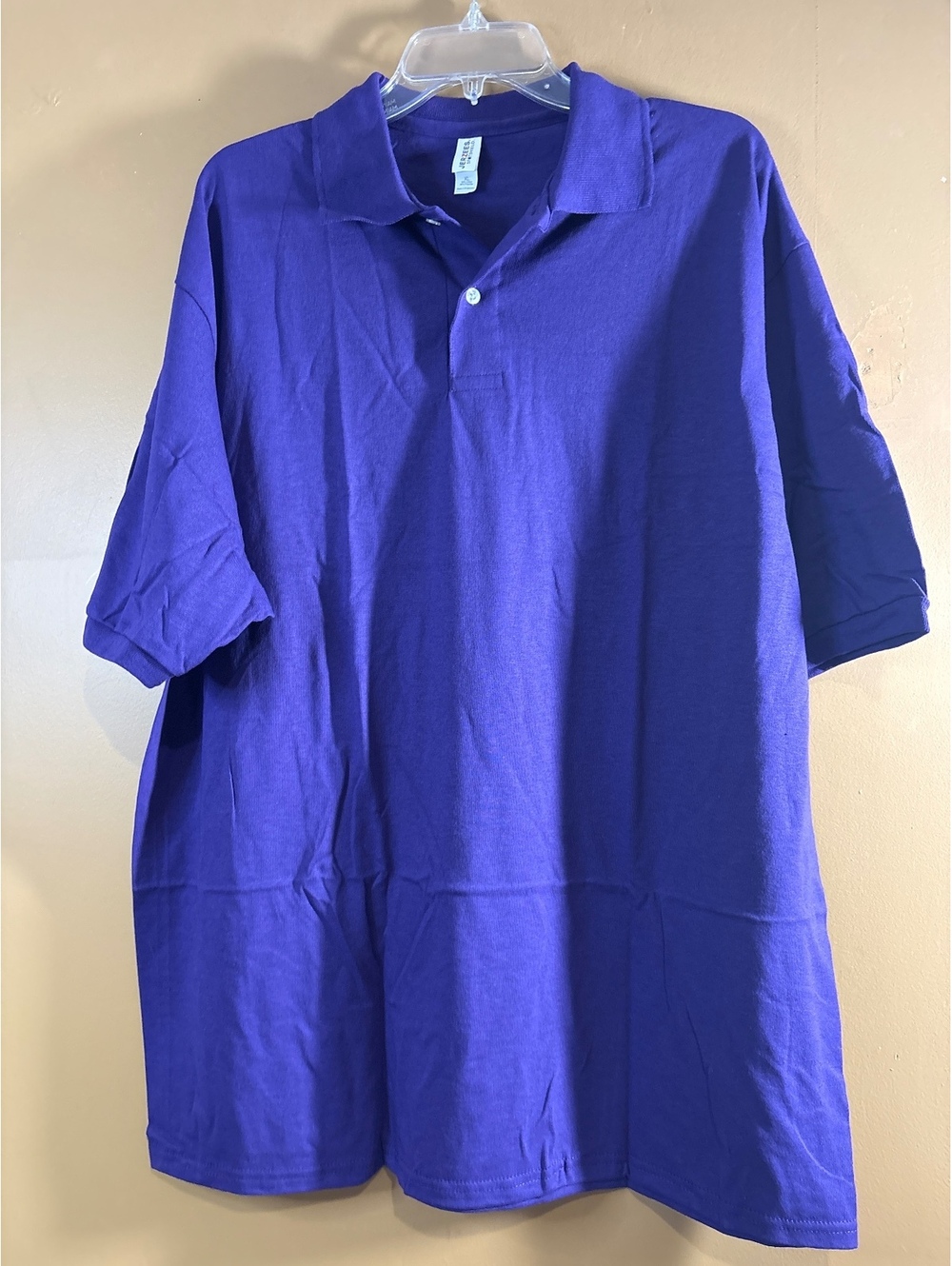 HC1238 Jerzees SpotShield Men's XL Purple Polo Shirt
